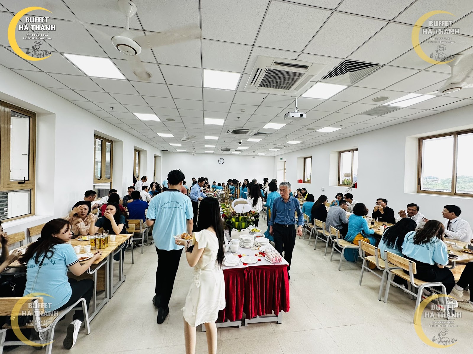 buffet lưu động ở hà đông